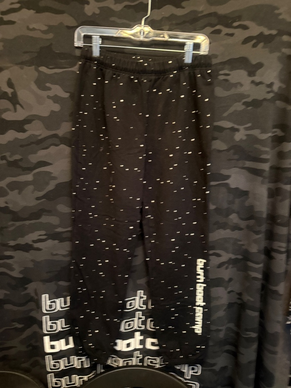 Burn Boot Camp Women's Black Logo Joggers